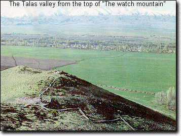 View of Talas Valley.